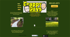 Desktop Screenshot of crappyguyscleanup.com